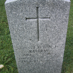 Clayton J. Rattray (grave)