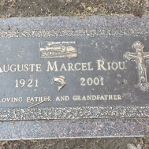 Auguste M. Riou (grave)