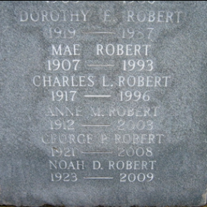 George P. Robert (grave)