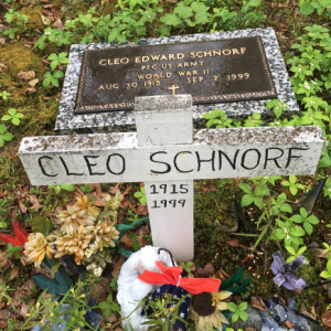 Cleo E. Schnorf (grave)