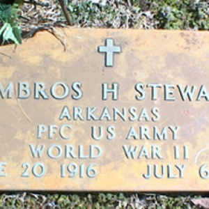 Ambros H. Stewart (grave)