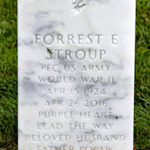 Forrest E. Stroup (grave)
