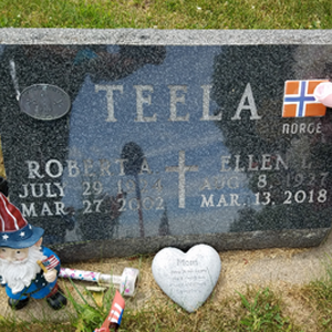 Robert A. Teela (grave)