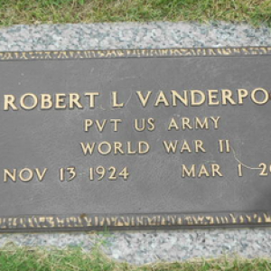 Robert L. Vanderpool (grave)