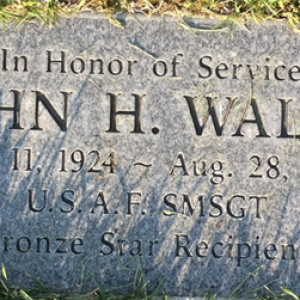John H. Walsh,Jr (grave)