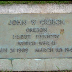 J. Creech (grave)