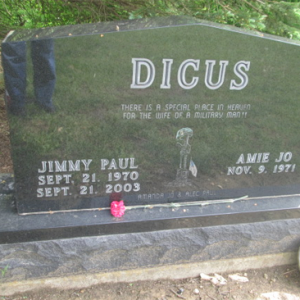 J. Dicus (grave)