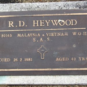 R.D. Heywood (Grave)
