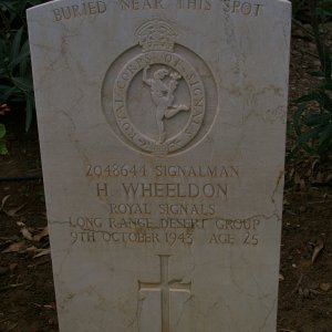 H. Wheeldon (Grave)