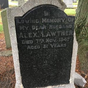 A. Lawther (Grave)