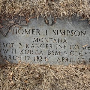 H. Simpson (Grave)