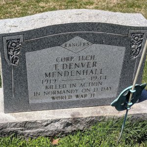 T. Mendenhall (Grave)