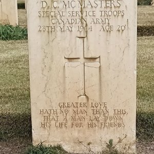 D. McMasters (Grave)