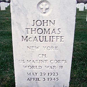 J. McAuliffe (Grave)