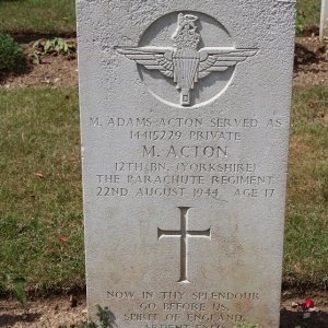 M. Acton (Grave)