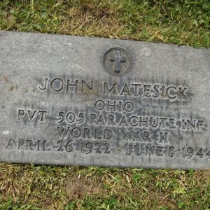 J. Matesick (Grave)