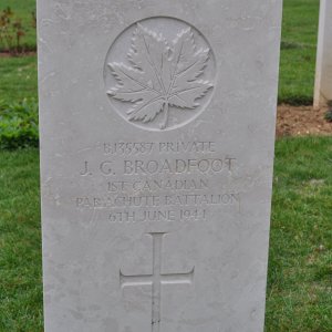 J. Braodfoot (Grave)
