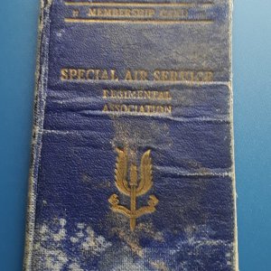 Gordon Stringer (Membership Card)