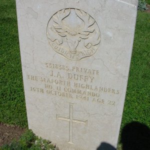 J. Duffy (Grave)
