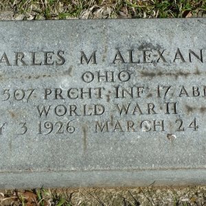 C. Marvin Alexander (Grave)