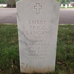 E. Langan (Grave)