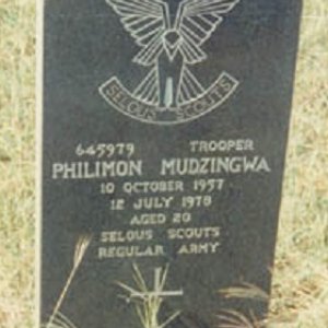 P. Mudzingwa (Grave)