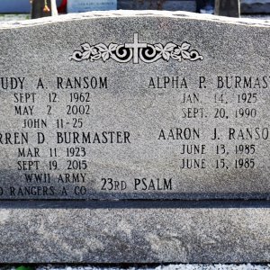 W. Burmaster (Grave)