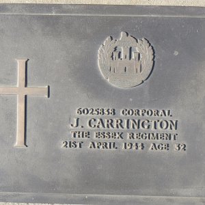 J. Carrington (Grave)