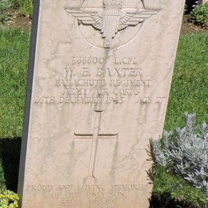 W. Baxter (Grave)