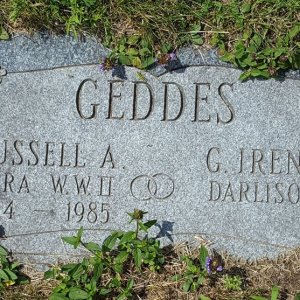 R. Geddes (Grave)