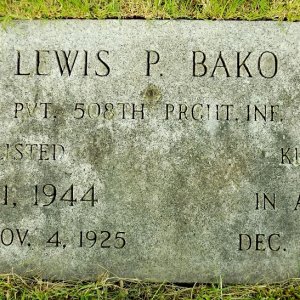 L. Bako (Grave)