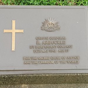R. Arbuckle (Grave)