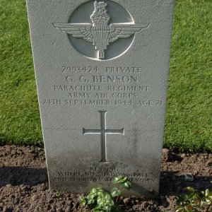 G. Benson (Grave)