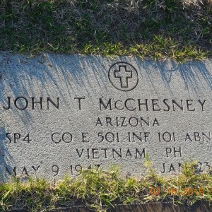 J. McChesney (Grave)