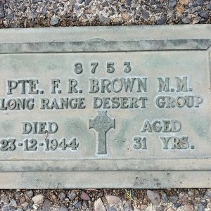 F. Brown (Grave)