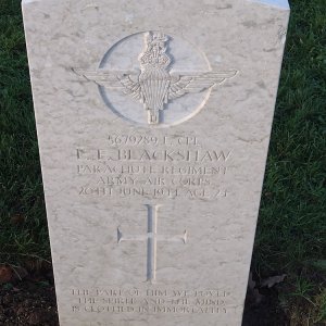 E. Blackshaw (Grave)