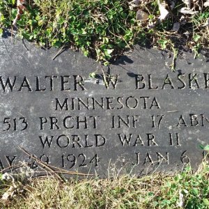 W. Blaske (Grave)