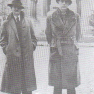A. Simonds (left)