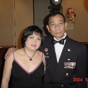 Nguyen Van Kiet and his wife