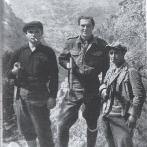 I.W.S. Moss (centre)