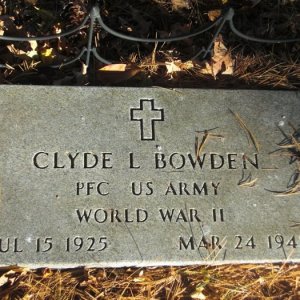 C. Bowden (Grave)
