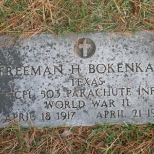 F. Bokenkamp (Grave)