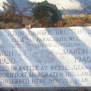 J. Britton (Grave)
