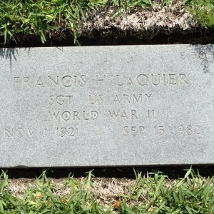 F. LaQuier (Grave)