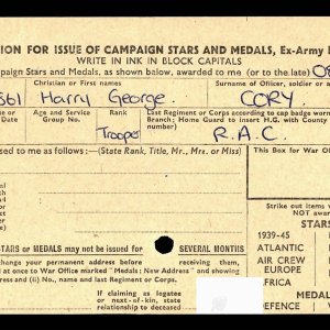 Harry George Cory