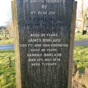 J. Borland (Grave)