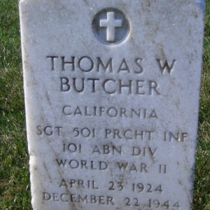 T. Butcher (Grave)