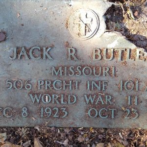 J. Butler (Grave)