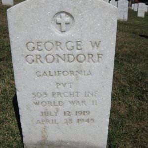 G. Grondorf (Grave)