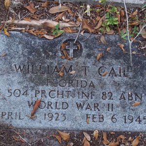 W. Cail (Grave)